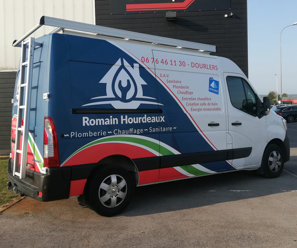 SEMI COVERING VEHICULE PUBLICITAIRE HAUTS-de-FRANCE