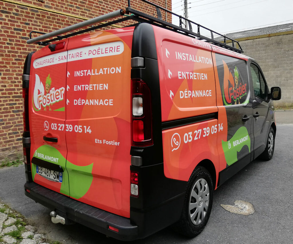 SEMI COVERING VEHICULE PUBLICITAIRE - HAUTS-de-FRANCE