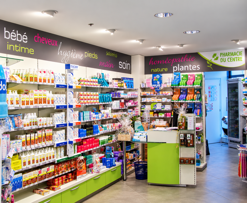 SIGNALETIQUE DECO PERSONNALISEE PHARMACIE HAUT-DE-FRANCE